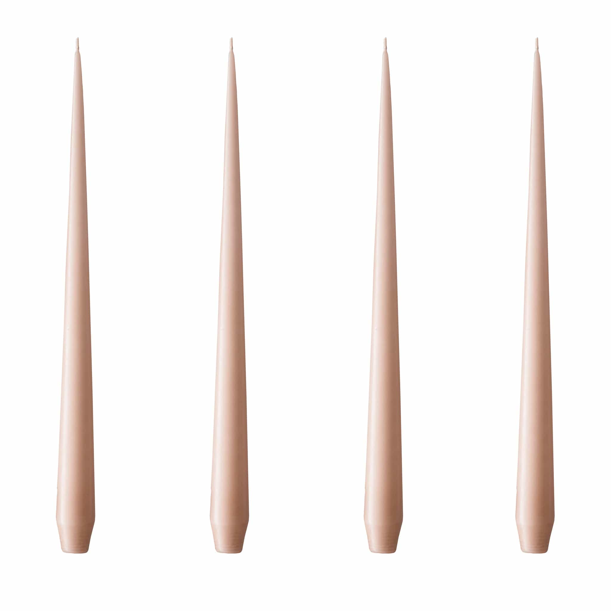 Ester & Erik Stabkerzen 32cm 4er Set - 11 ice latte