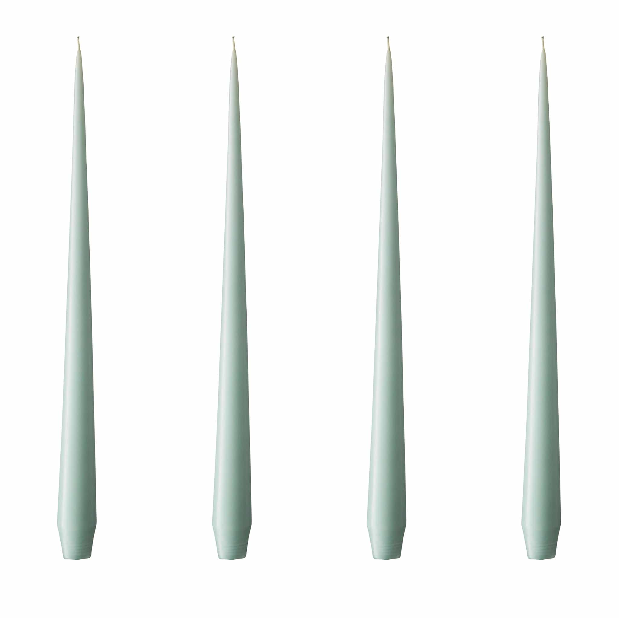 Ester & Erik Stabkerzen 32cm 4er Set - 67 jade stone