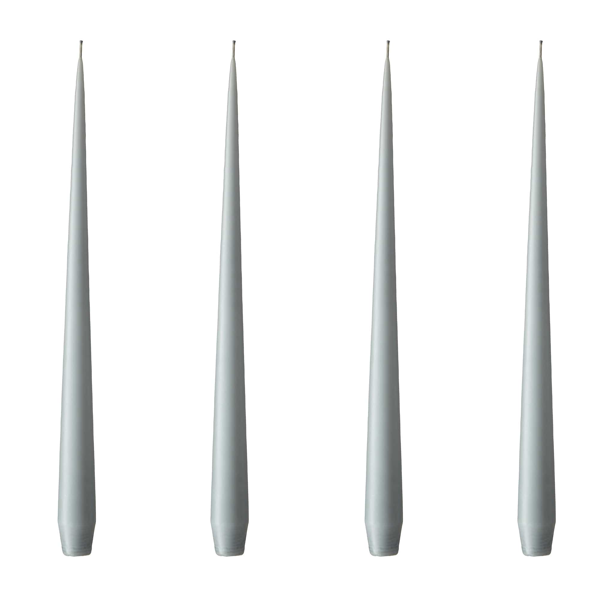 Ester & Erik Stabkerzen 32cm 4er Set - 71 concrete