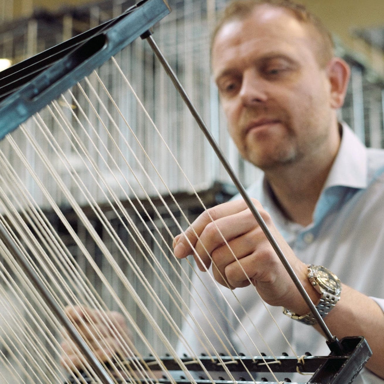 Ester & Erik Stabkerzen 32cm 4er Set - 75 raw black