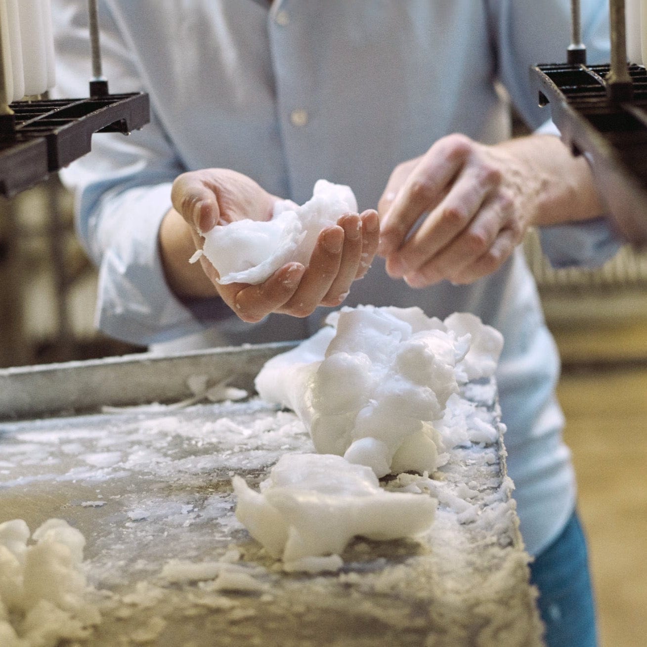 Ester & Erik Stabkerzen 32cm 4er Set - 75 raw black