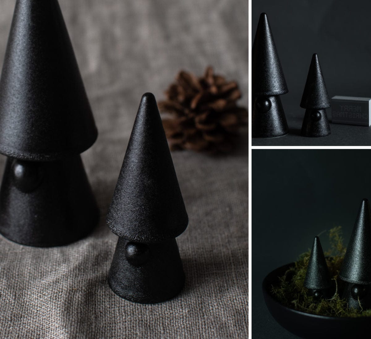 Evert Weihnachtsdeko schwarz Skandi Storefactory