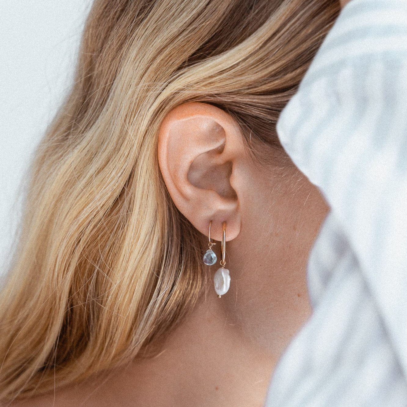 Ohrringe 'Mila Moo' Gold - mkono