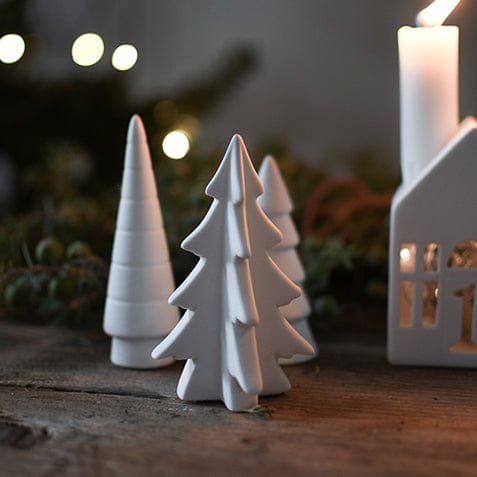 Deko Weihnachtsbaum Granby - weiß