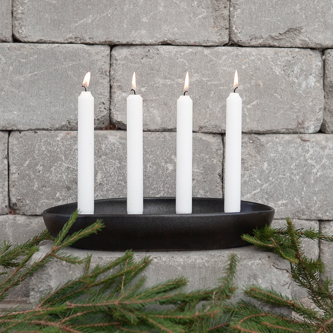 Kerzenhalter Gröndal - schwarz