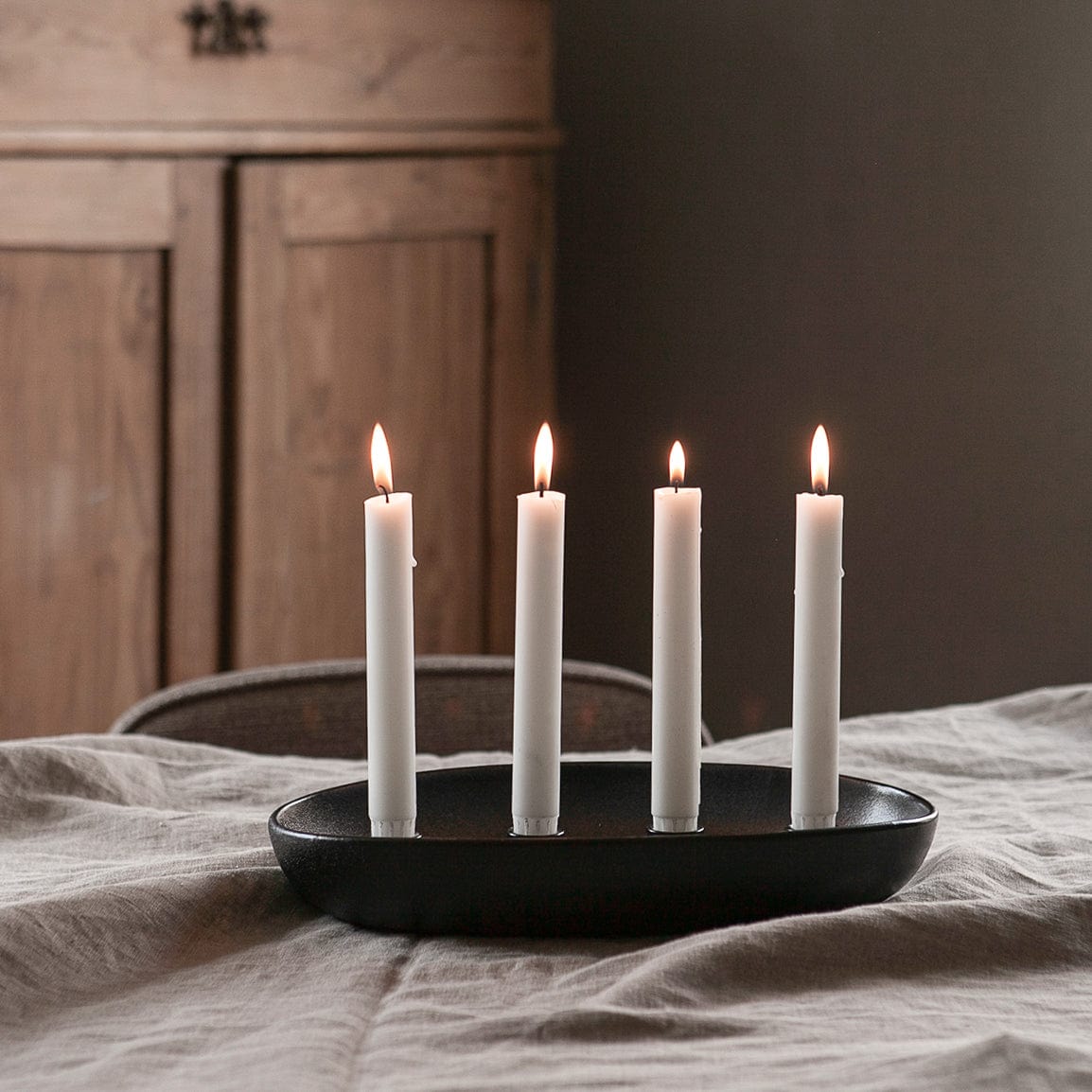 Kerzenhalter Gröndal - schwarz