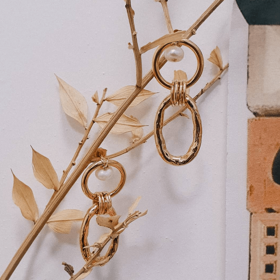 Ohrringe June - gold