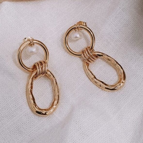 Ohrringe June - gold