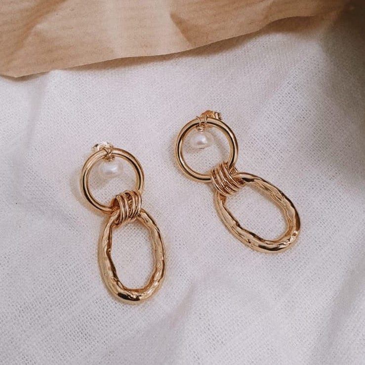 Ohrringe June - gold