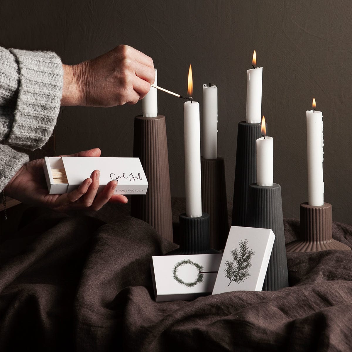 Streichhölzer Krans XL