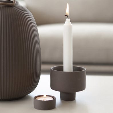 Liaved Kerzenhalter Set - braun