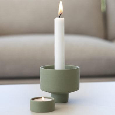 Liaved Kerzenhalter Set - grün