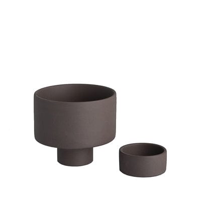 Liaved Kerzenhalter Set - braun