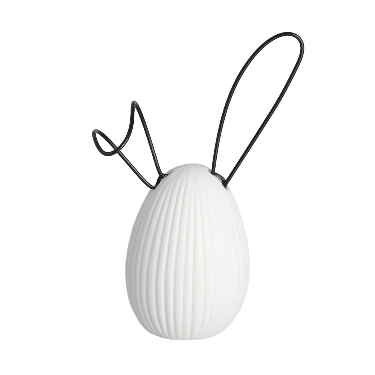 B-Ware Osterdekoration Linn - weiß