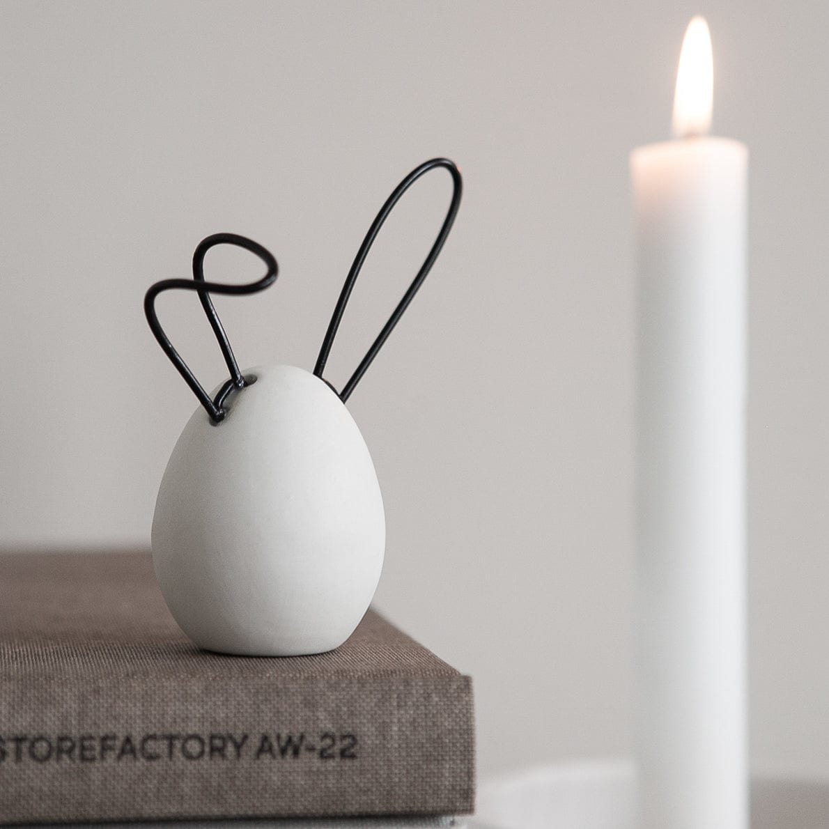 Osterdekoration Linnea - weiß