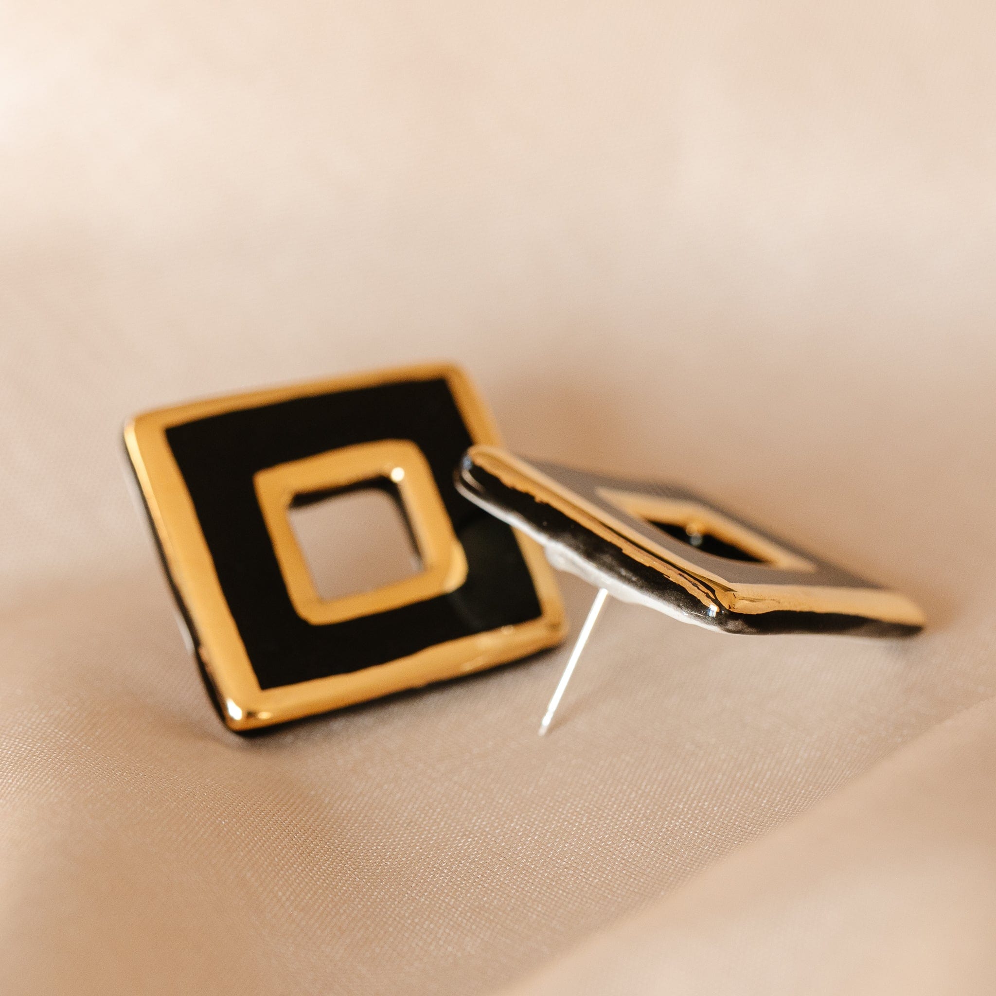 Ohrringe Savannah aus Porzellan