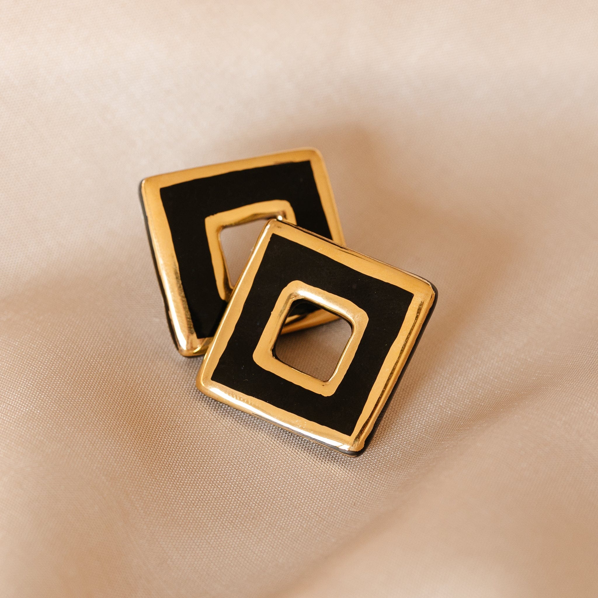 Ohrringe Savannah aus Porzellan