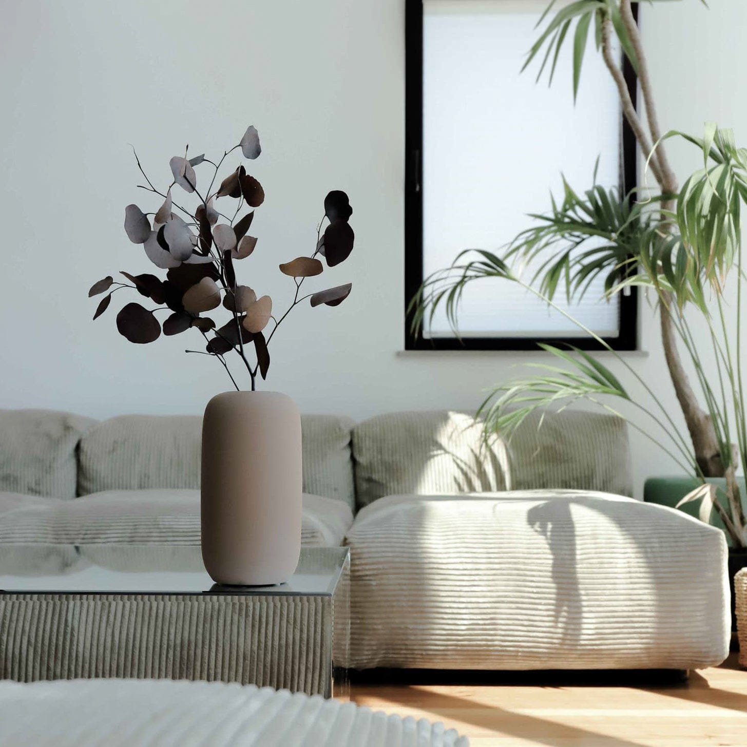 Vase Dune 45 braun