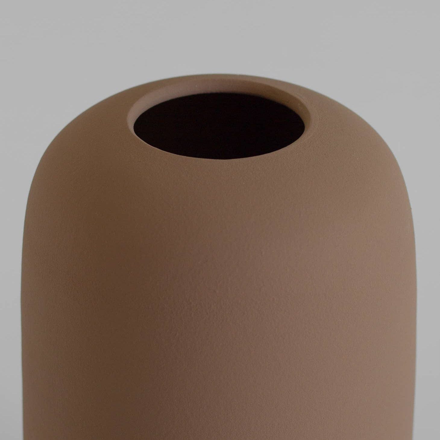 Vase Dune 45 braun