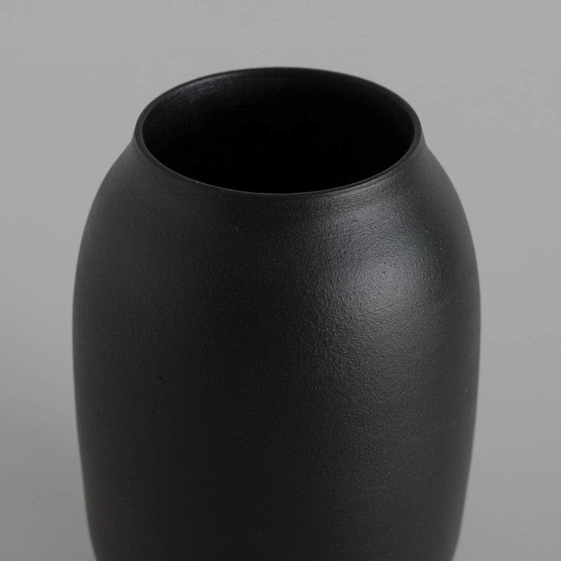 Vase Island 03 schwarz