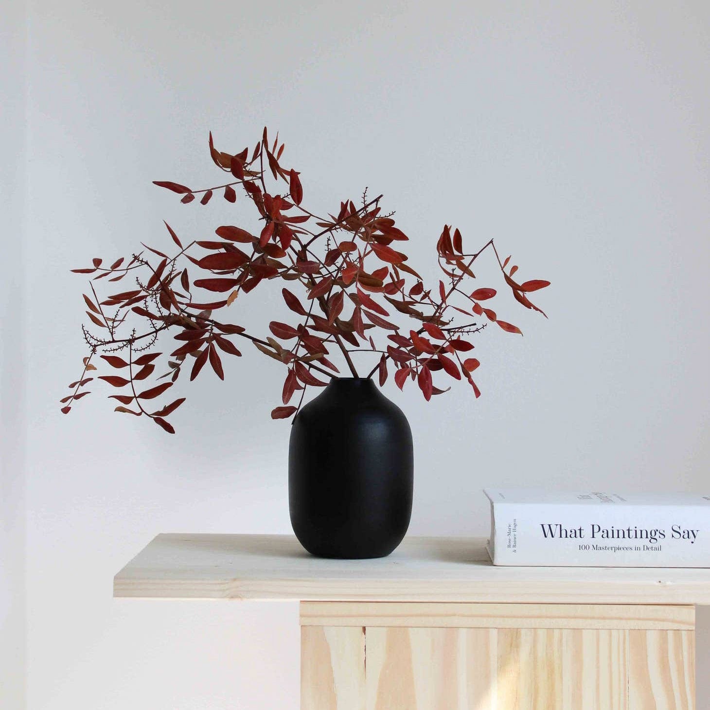 Vase Island 04 schwarz