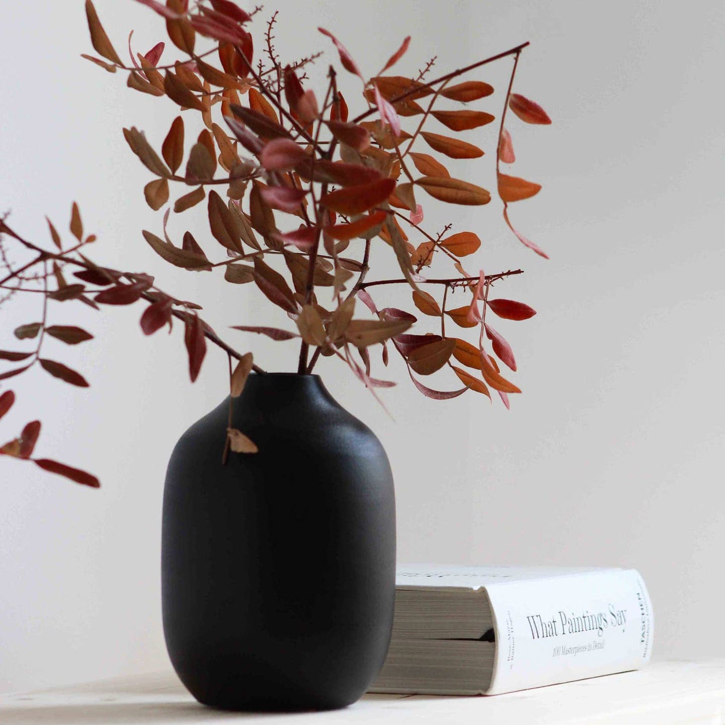 Vase Island 04 schwarz
