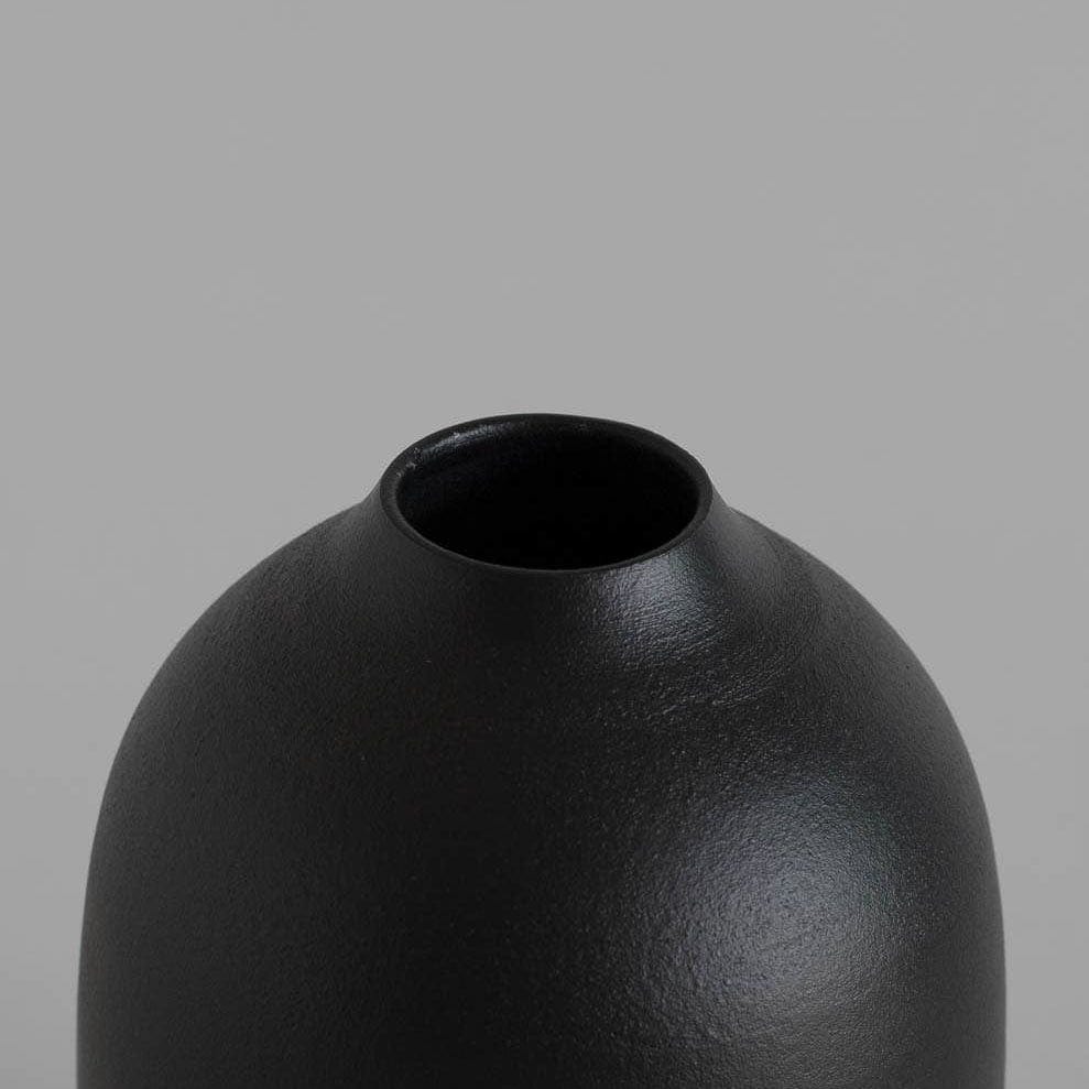 Vase Island 04 schwarz