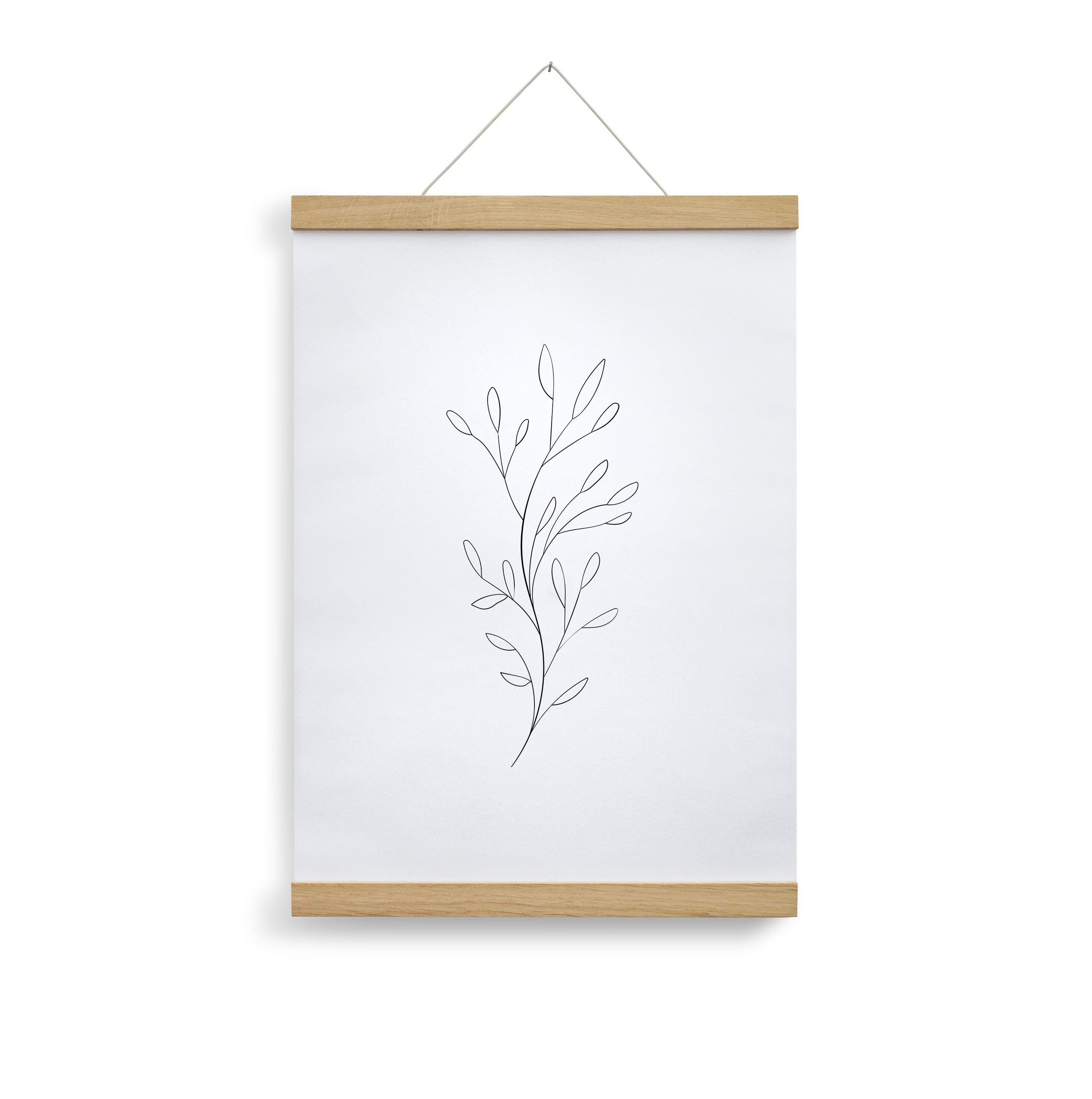 Posterleiste A4 - Eiche - mkono