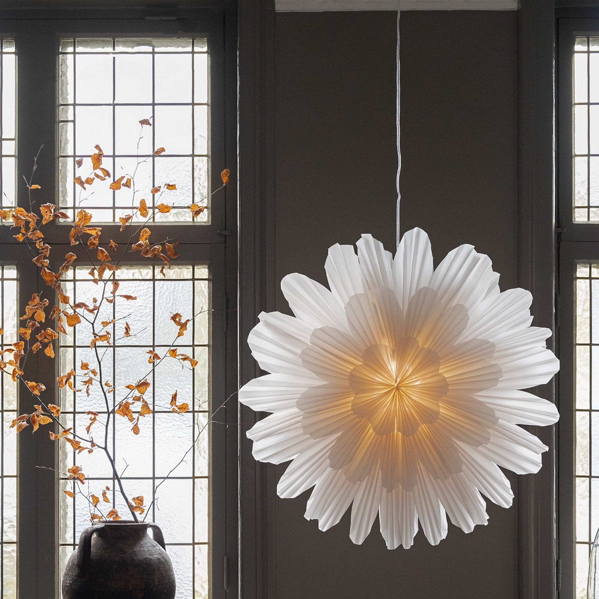 Kabel & Glühbirne für Sterne 5m - weiß