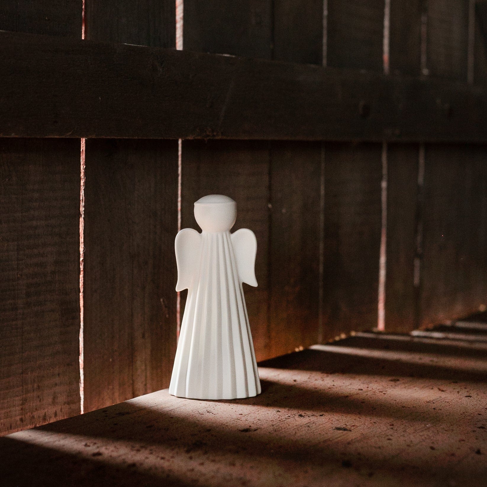 Dekofigur Engel Saga - weiß