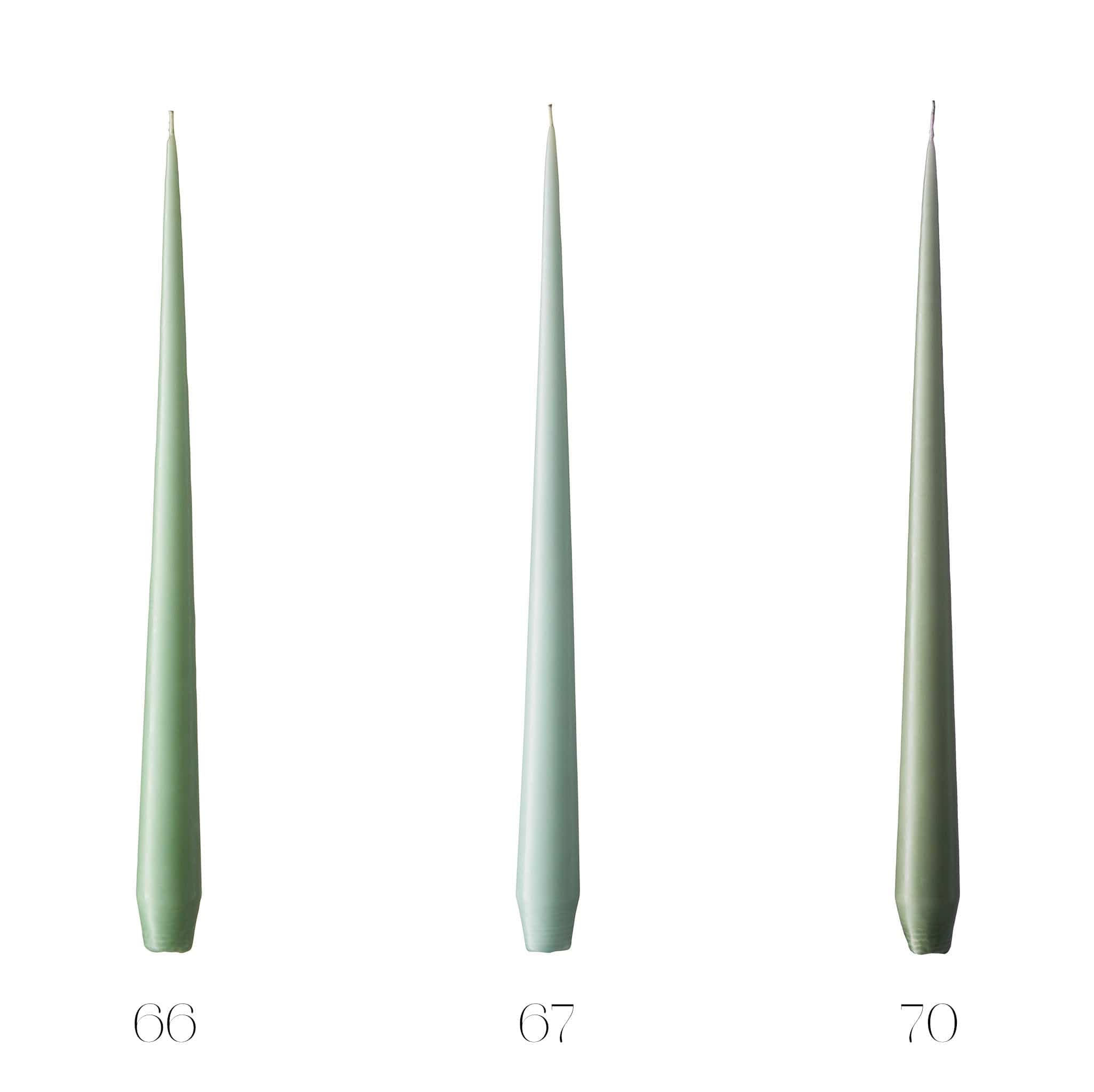 Ester & Erik Stabkerzen 32cm 4er Set - 66 eucalyptus