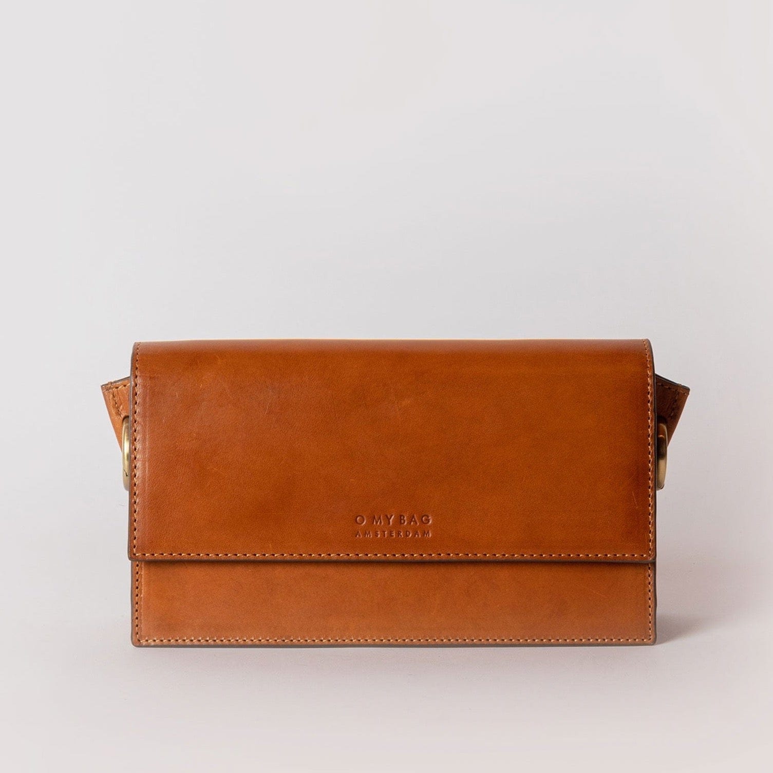 Stella Tasche - Leder Cognac mit 2 Straps