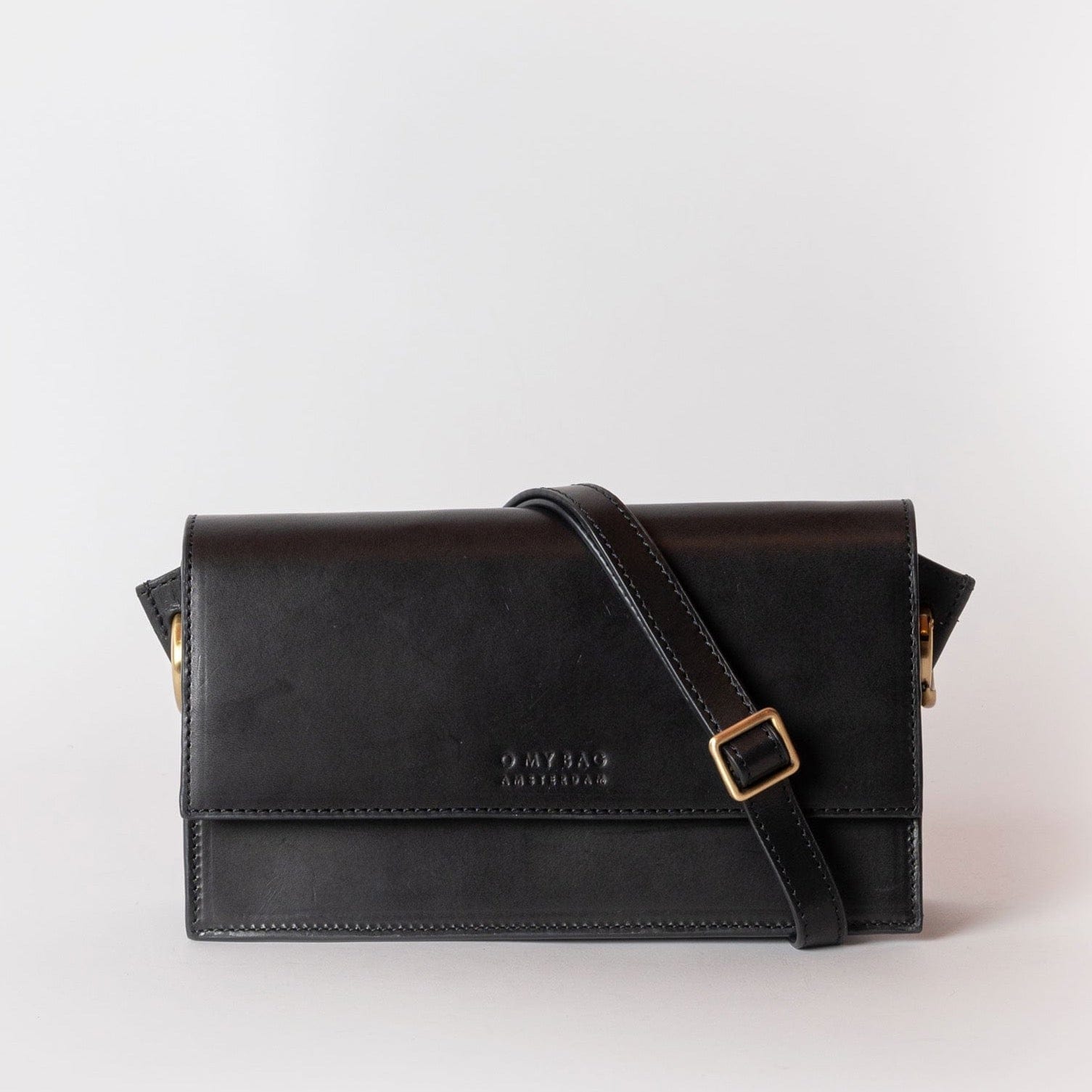 Stella Tasche - Leder Schwarz mit 2 Straps