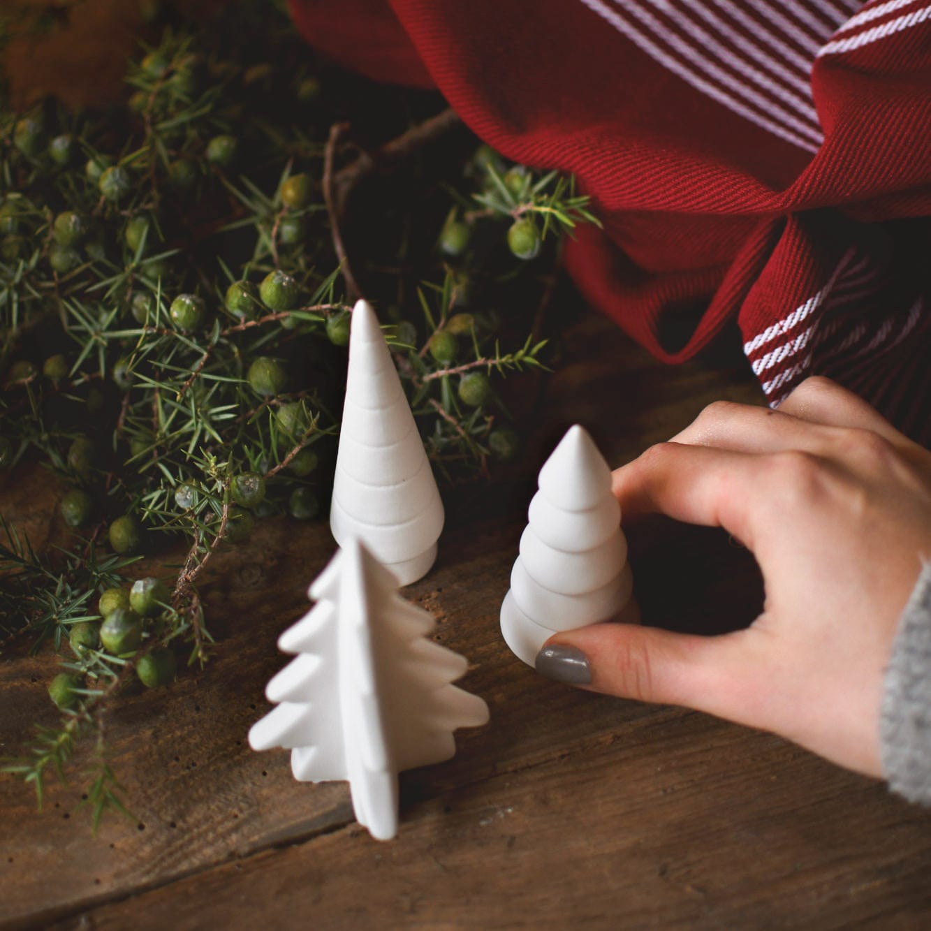 Deko Weihnachtsbaum Granvik Weiß Skandi Storefactory