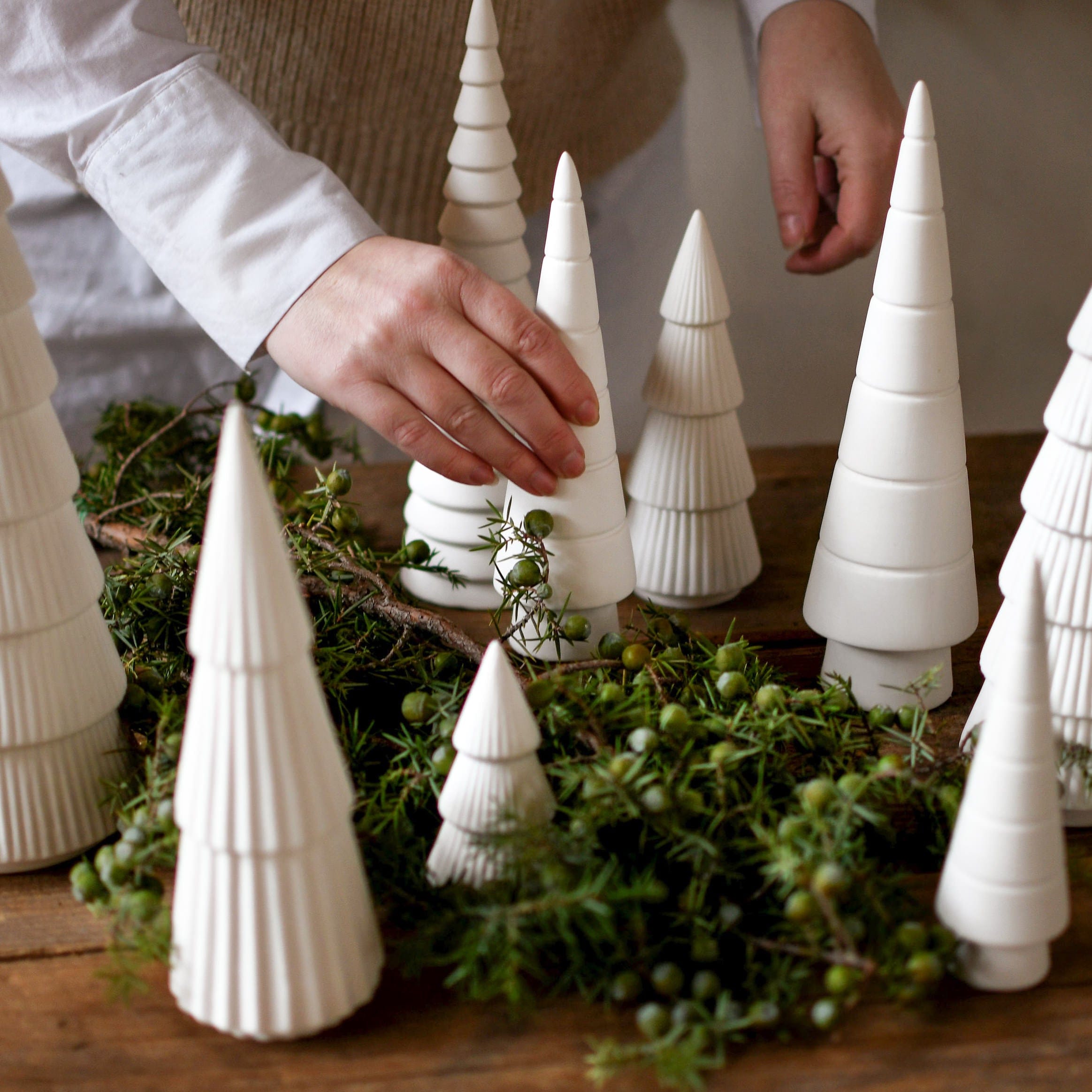 Deko Weihnachtsbaum Granvik Weiß Skandi Storefactory