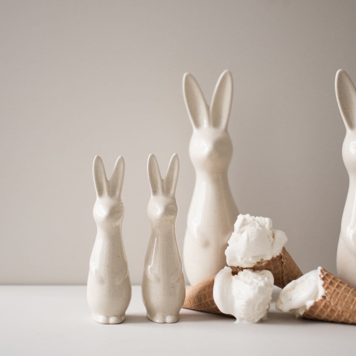 Swedish Rabbit Osterdekoration - vanille