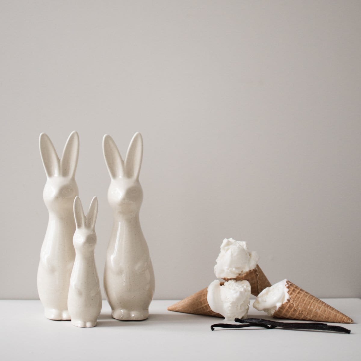 Swedish Rabbit Osterdekoration - vanille