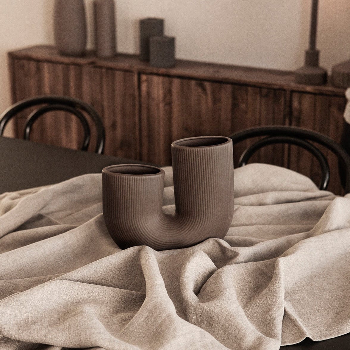 Vase Stravalla - braun