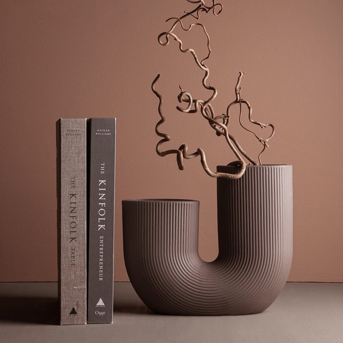 Vase Stravalla - braun