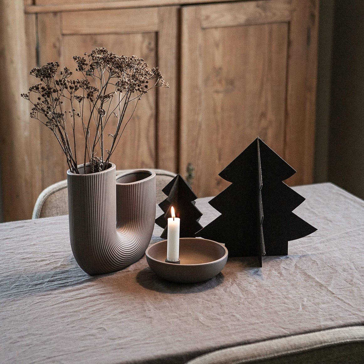 Vase Stravalla - braun