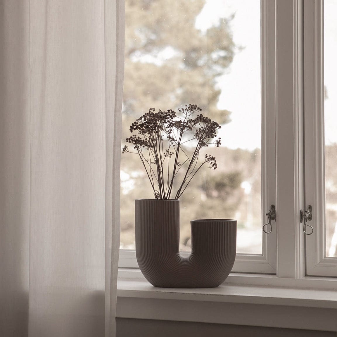 Vase Stravalla - braun