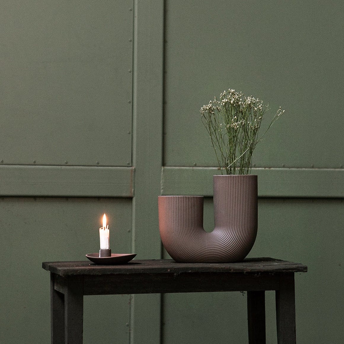 Vase Stravalla - braun