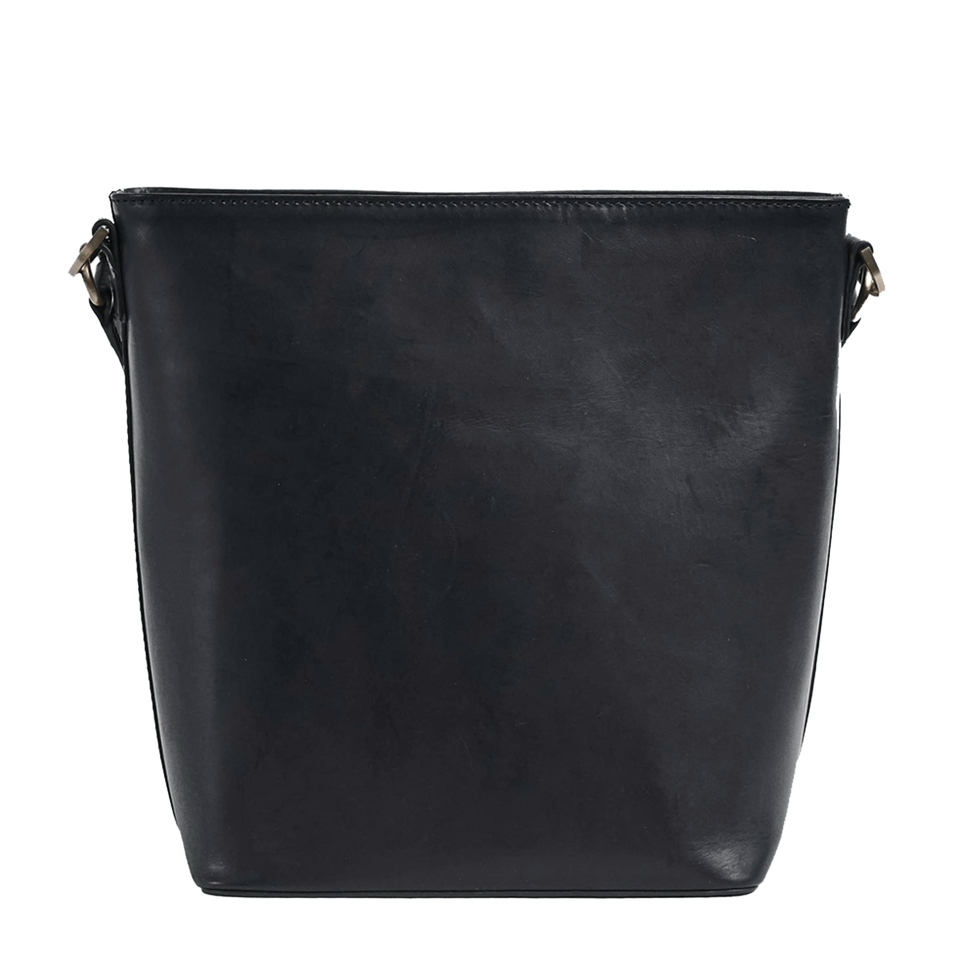 Bobbi Bucket Tasche Maxi - Leder Schwarz