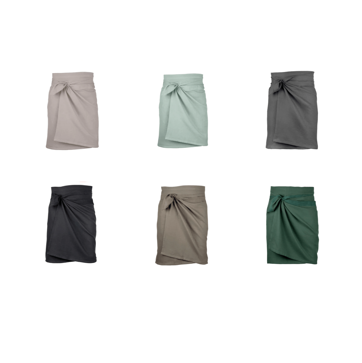 Großes Geschirrtuch in Dusty Mint aus Bio Baumwolle Nachhaltigkeit The Organic Company