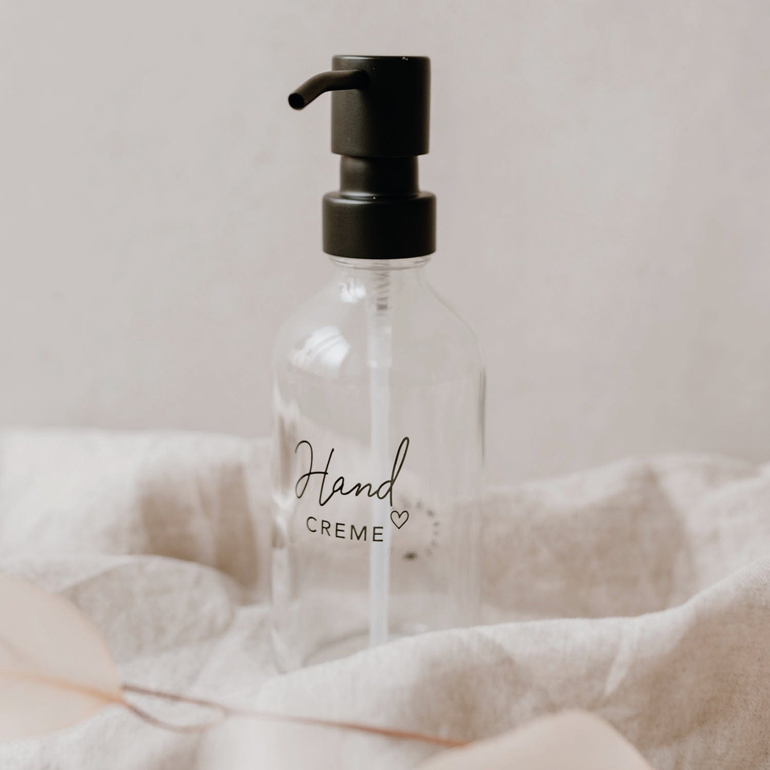 Seifenspender Handcreme 250ml - Glas