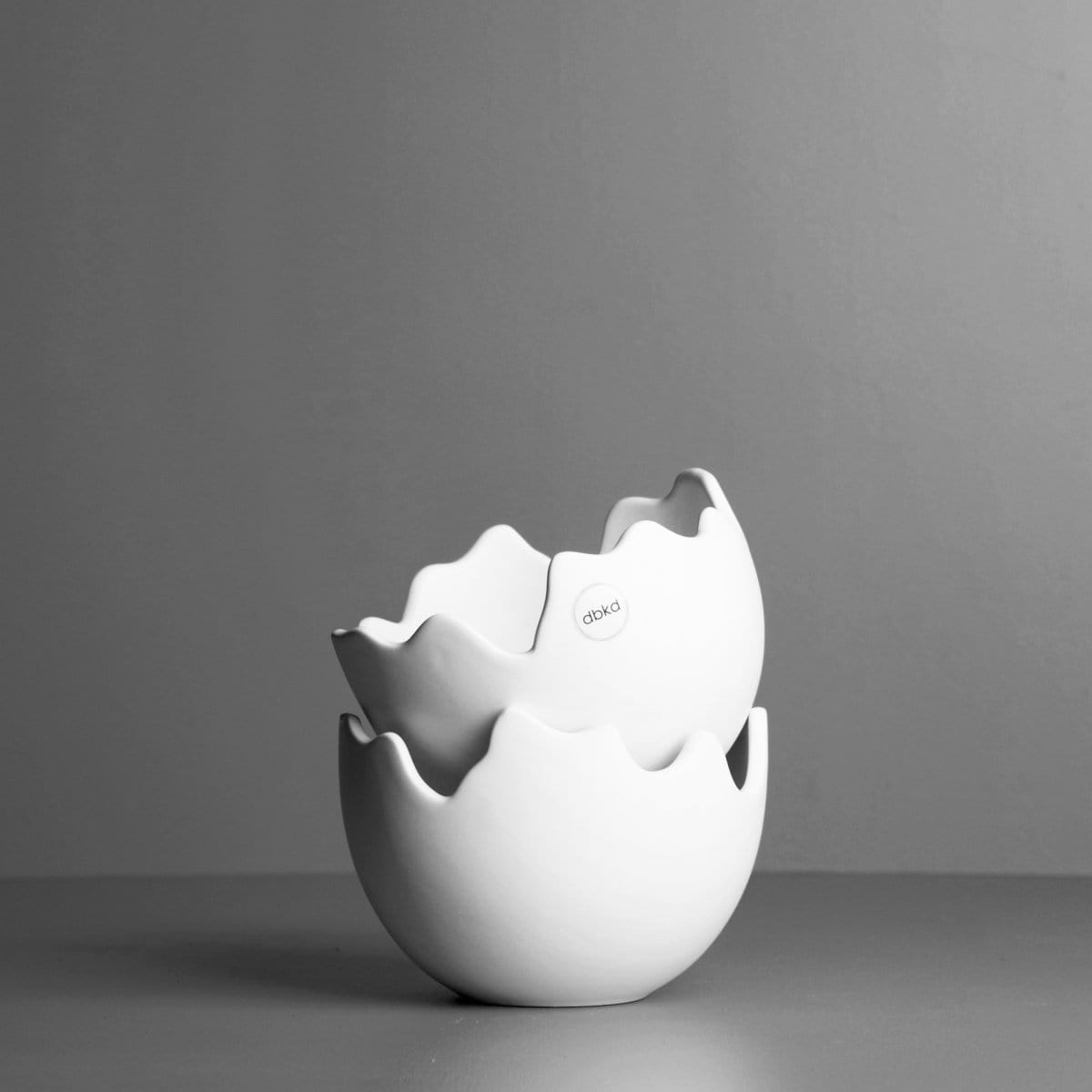 Happy Easter Schale / Übertopf - weiß