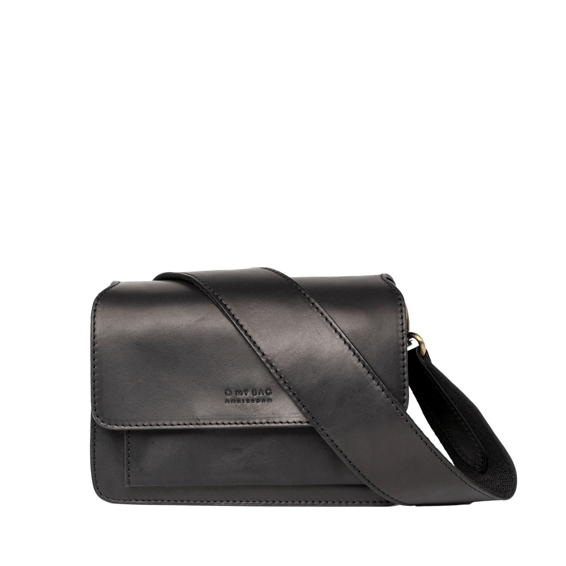 Harper mini Tasche - Leder Schwarz