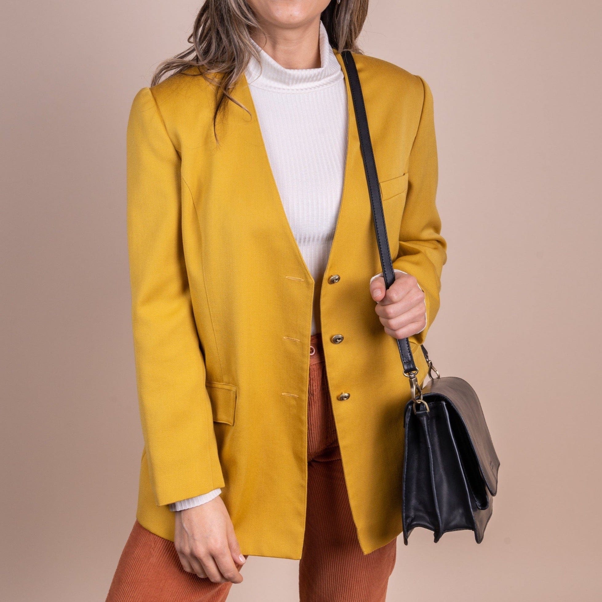 Harper Tasche - Leder Schwarz