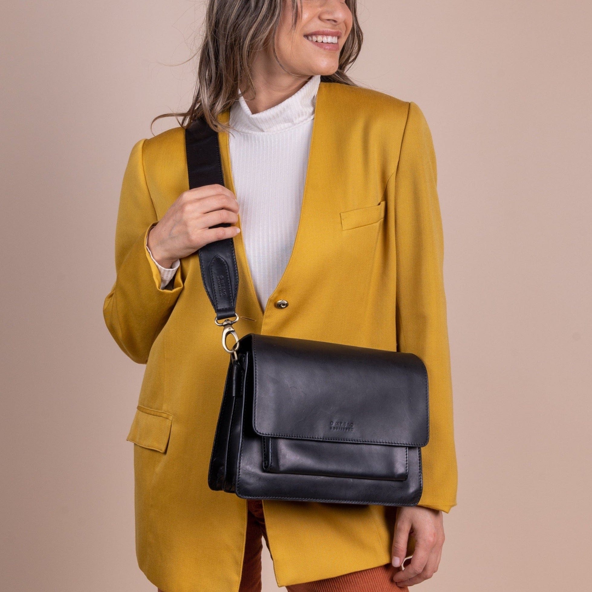 Harper Tasche - Leder Schwarz