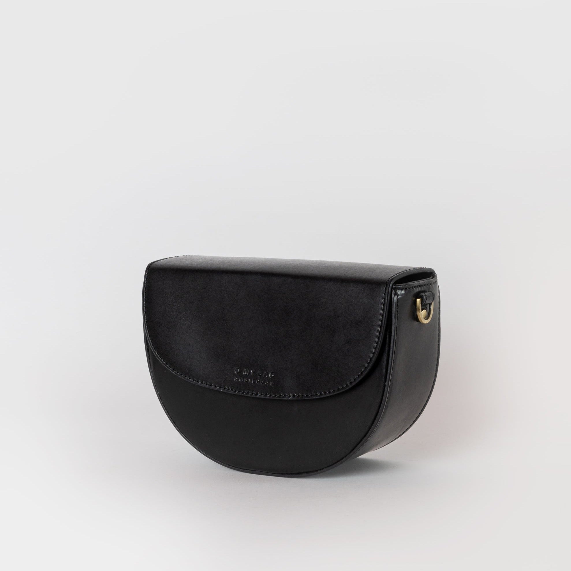 Ava Tasche - Leder Schwarz mit 2 Straps